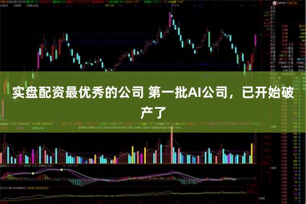 实盘配资最优秀的公司 第一批AI公司，已开始破产了